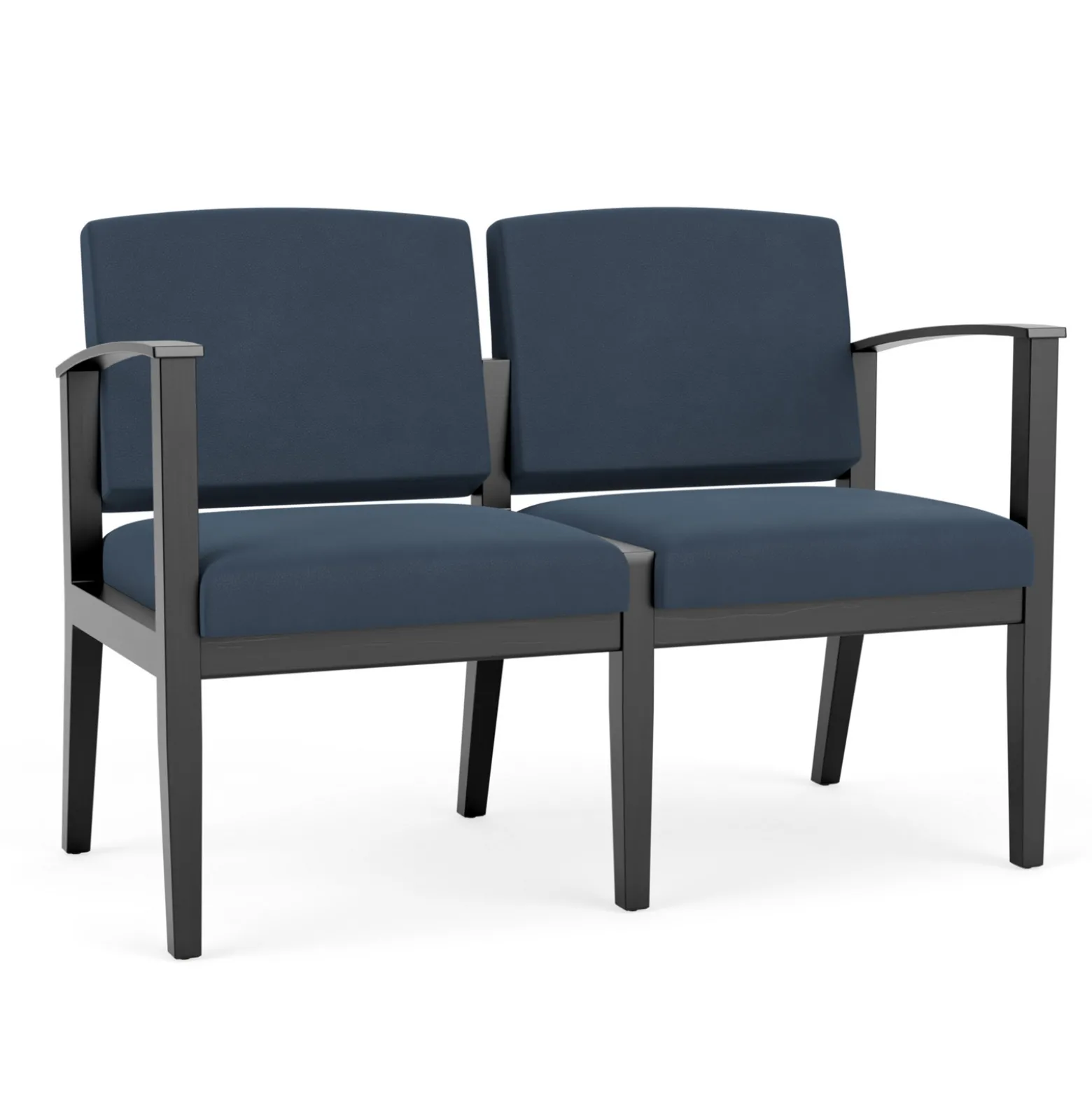 Mason Street Wood 2 Seat Sofa in Standard Upholstery