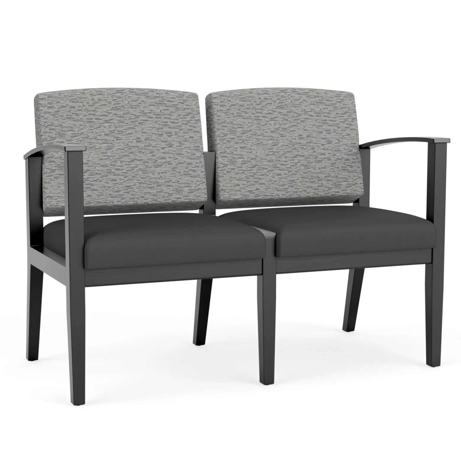 Mason Street Wood 2 Seat Sofa in Standard Upholstery