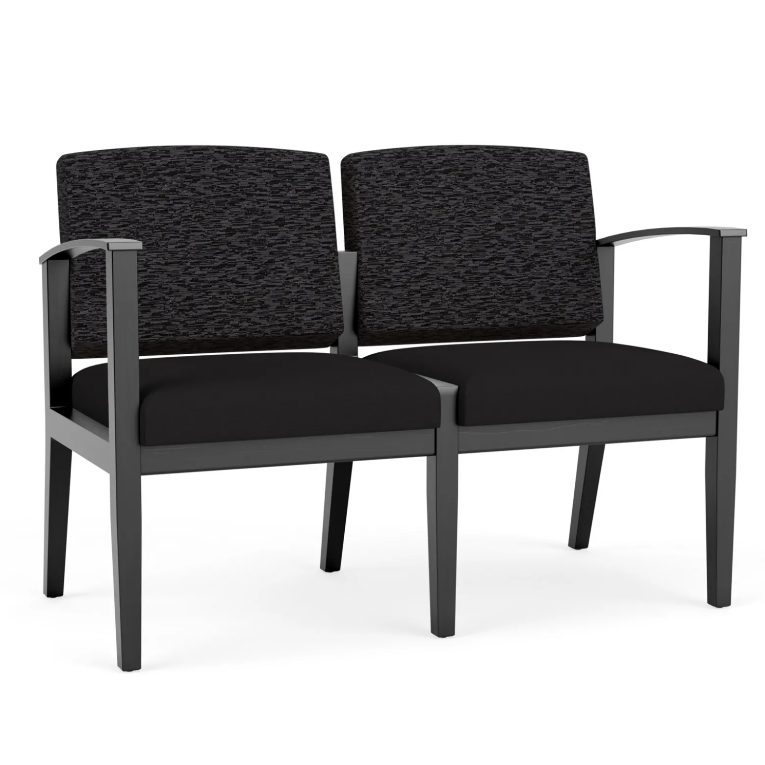 Mason Street Wood 2 Seat Sofa in Standard Upholstery