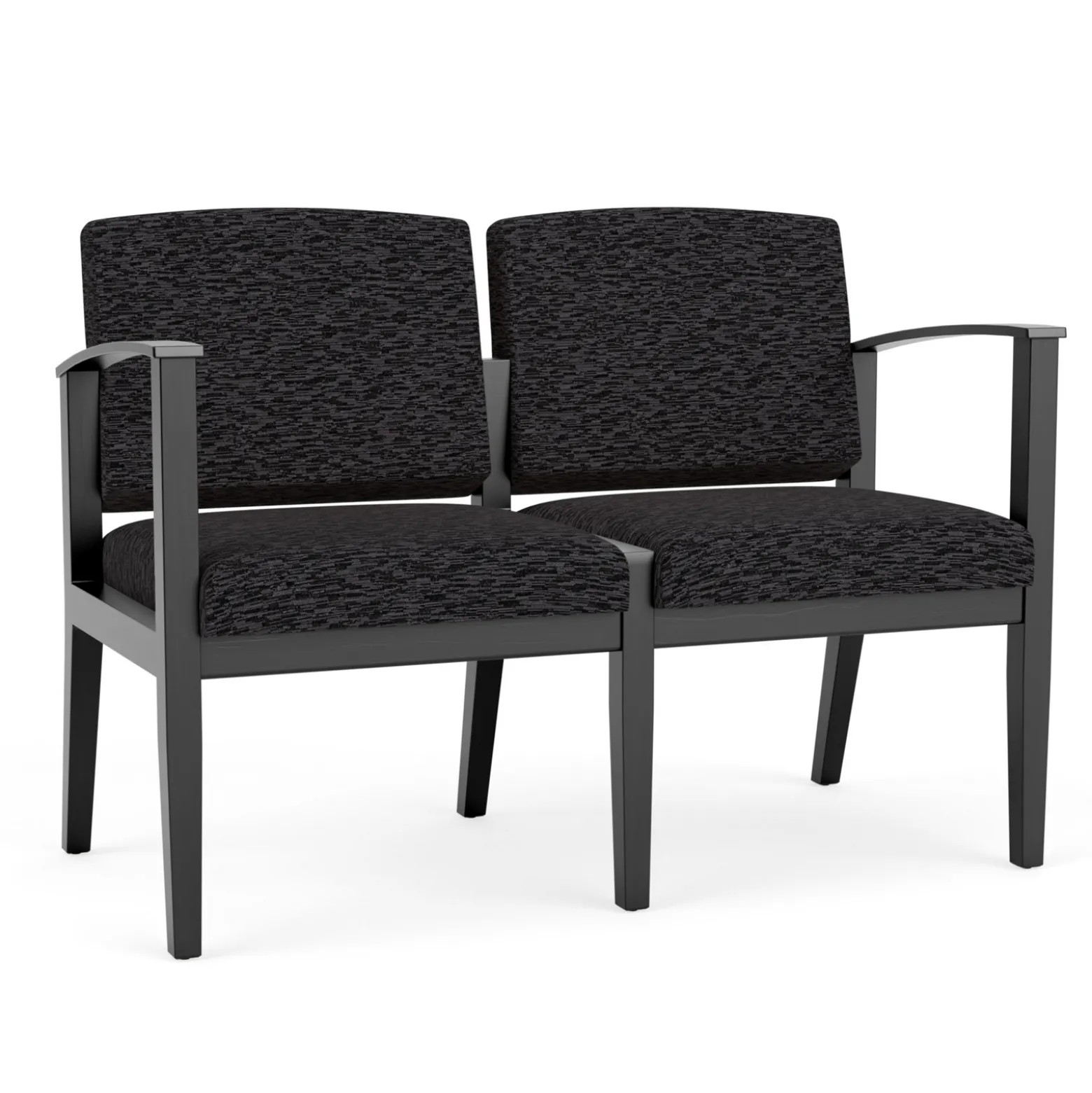 Mason Street Wood 2 Seat Sofa in Standard Upholstery