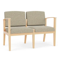 Mason Street Wood 2 Seat Sofa in Standard Upholstery