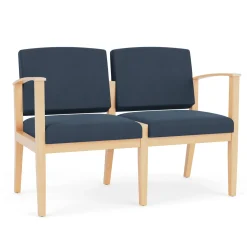 Mason Street Wood 2 Seat Sofa in Standard Upholstery
