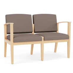 Mason Street Wood 2 Seat Sofa in Standard Upholstery
