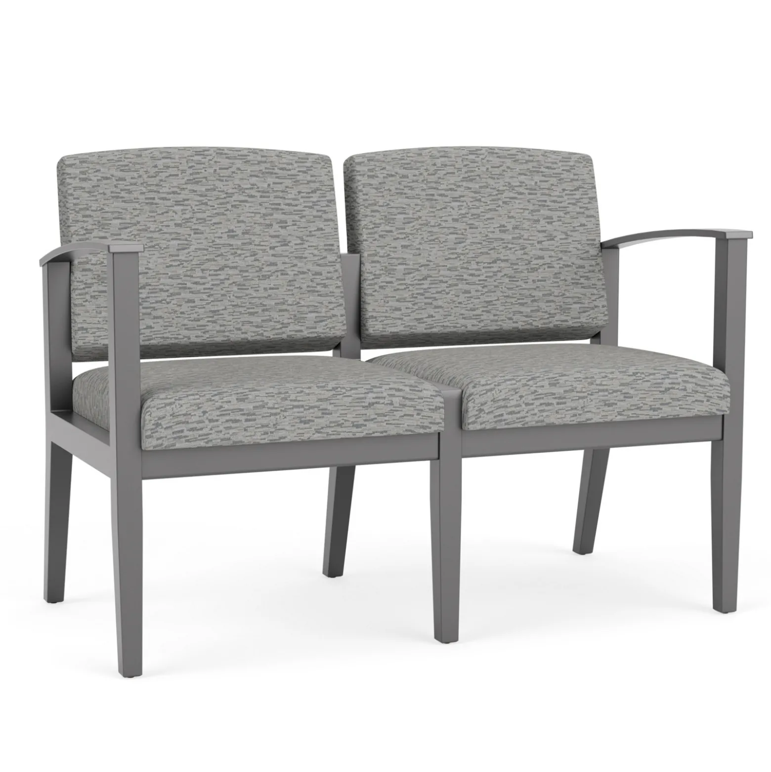 Mason Street Wood 2 Seat Sofa in Standard Upholstery