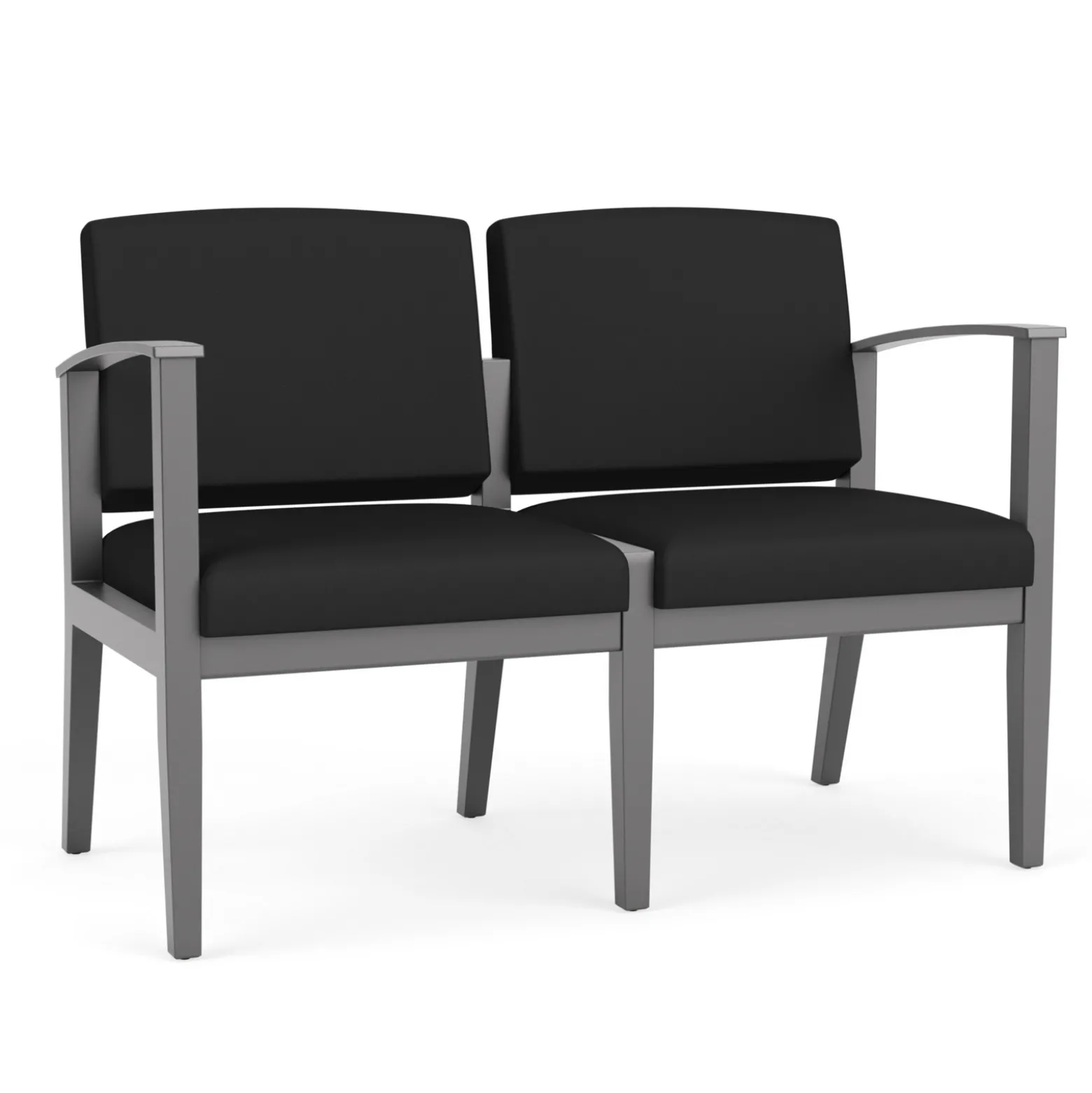 Mason Street Wood 2 Seat Sofa in Standard Upholstery