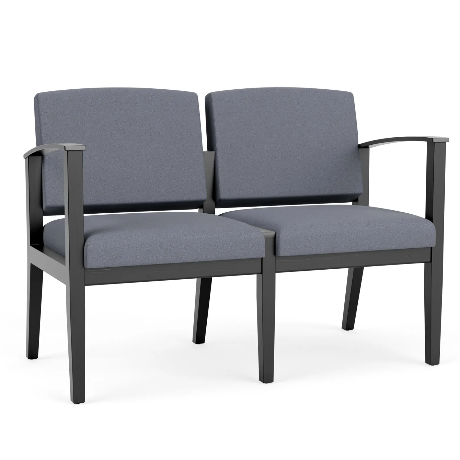 Mason Street Wood 2 Seat Sofa in Standard Upholstery