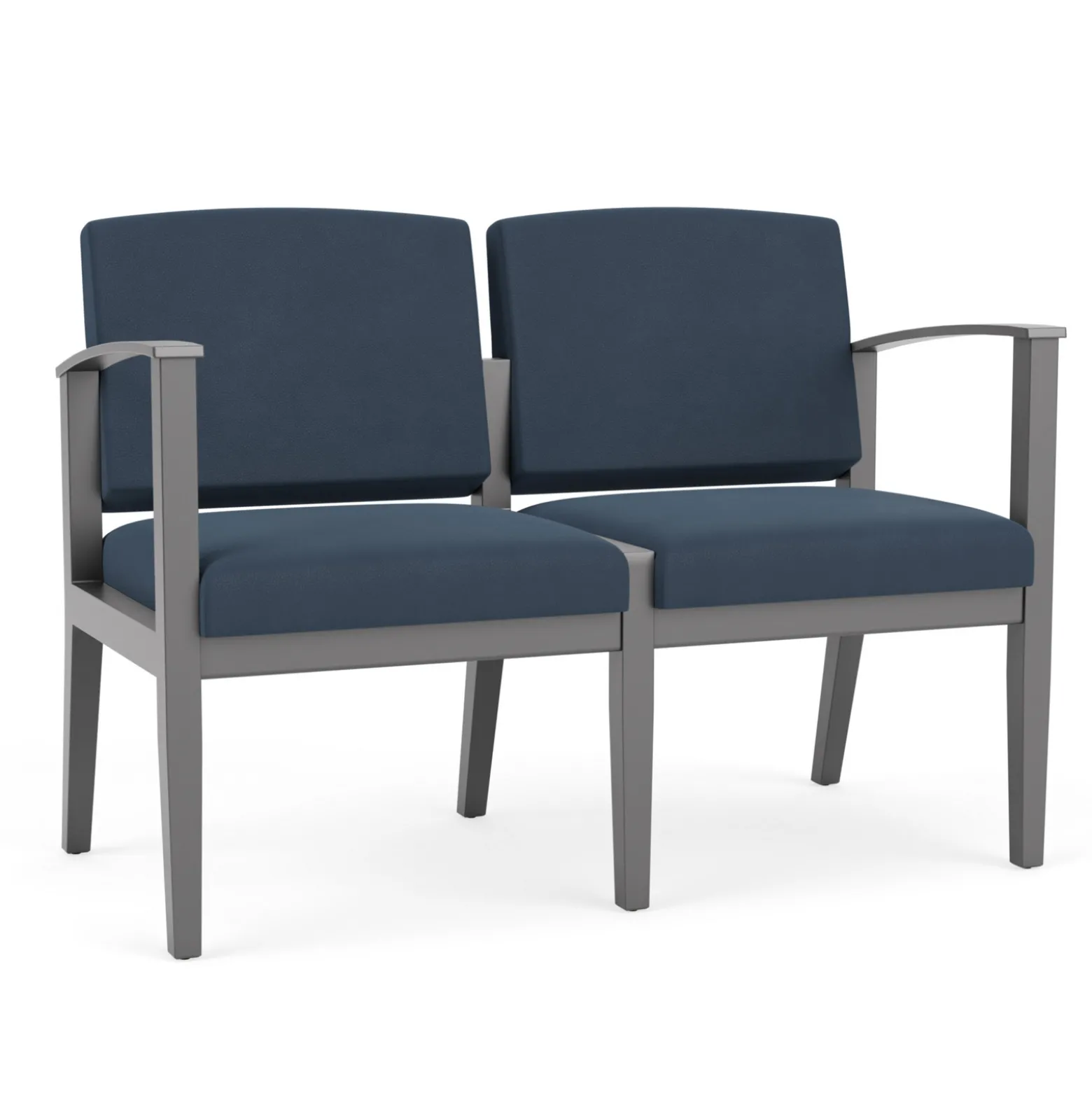 Mason Street Wood 2 Seat Sofa in Standard Upholstery