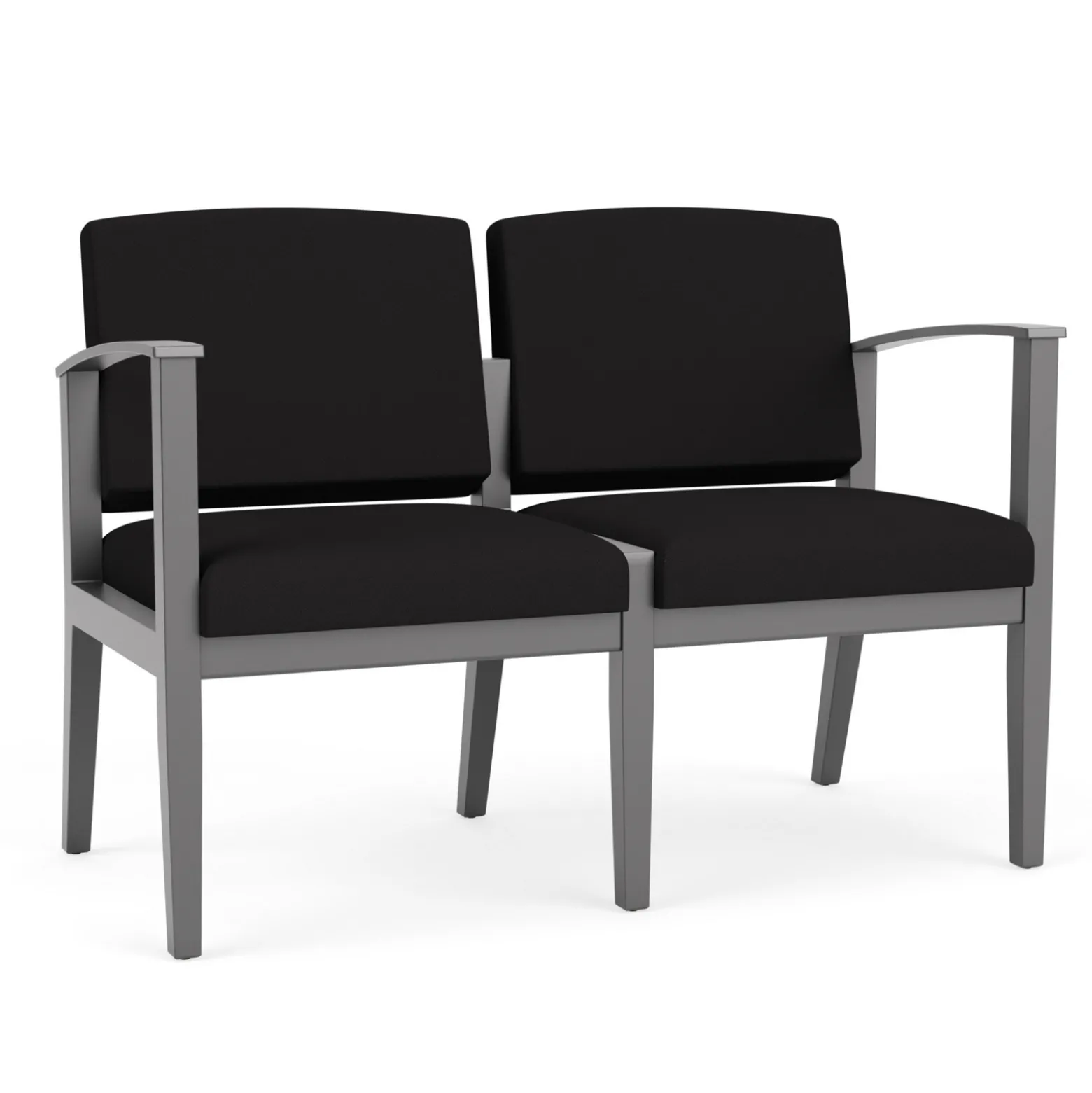 Mason Street Wood 2 Seat Sofa in Standard Upholstery