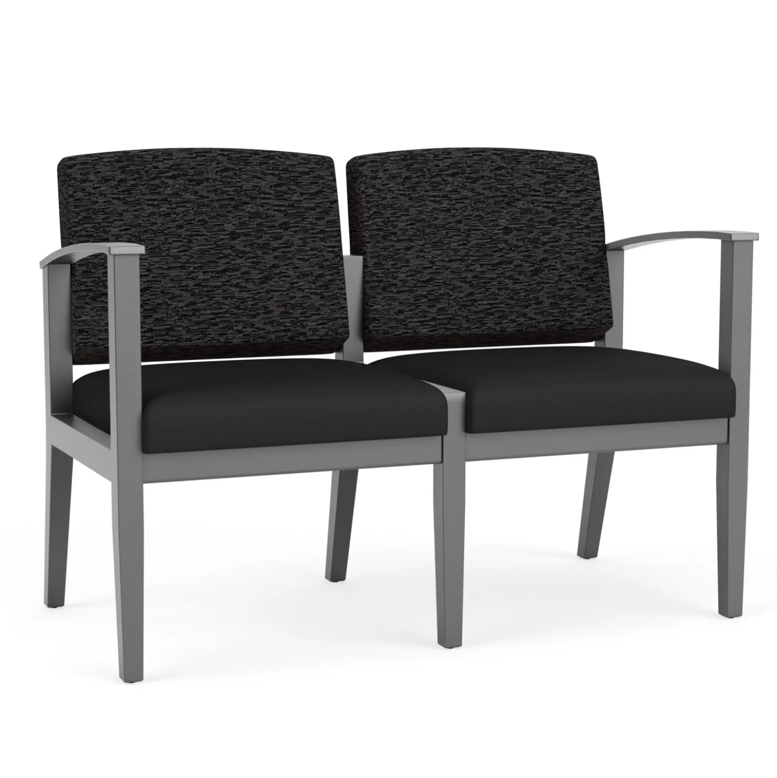 Mason Street Wood 2 Seat Sofa in Standard Upholstery