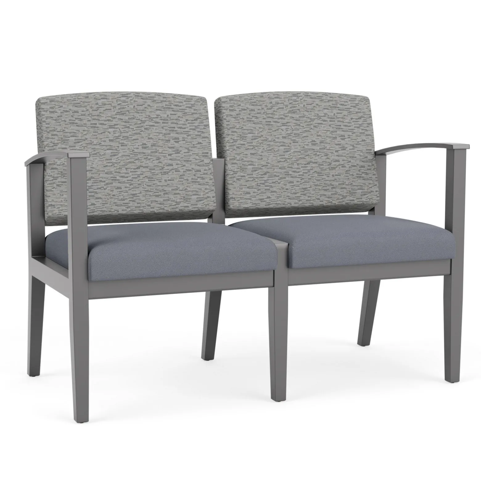 Mason Street Wood 2 Seat Sofa in Standard Upholstery
