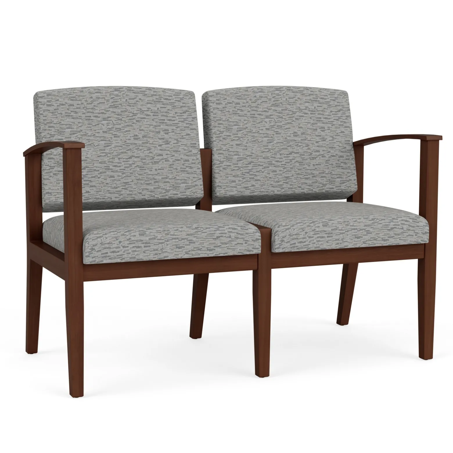 Mason Street Wood 2 Seat Sofa in Standard Upholstery