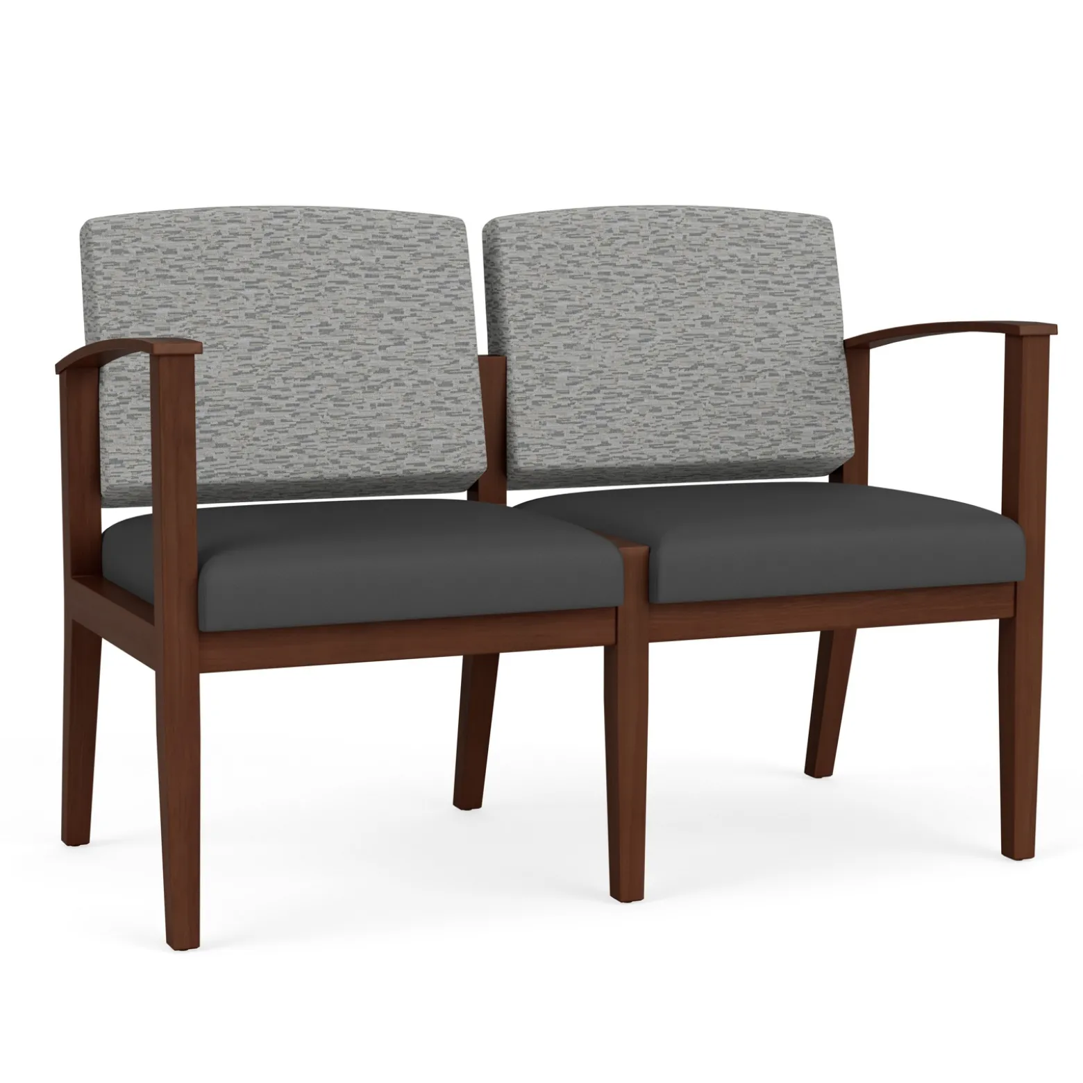 Mason Street Wood 2 Seat Sofa in Standard Upholstery