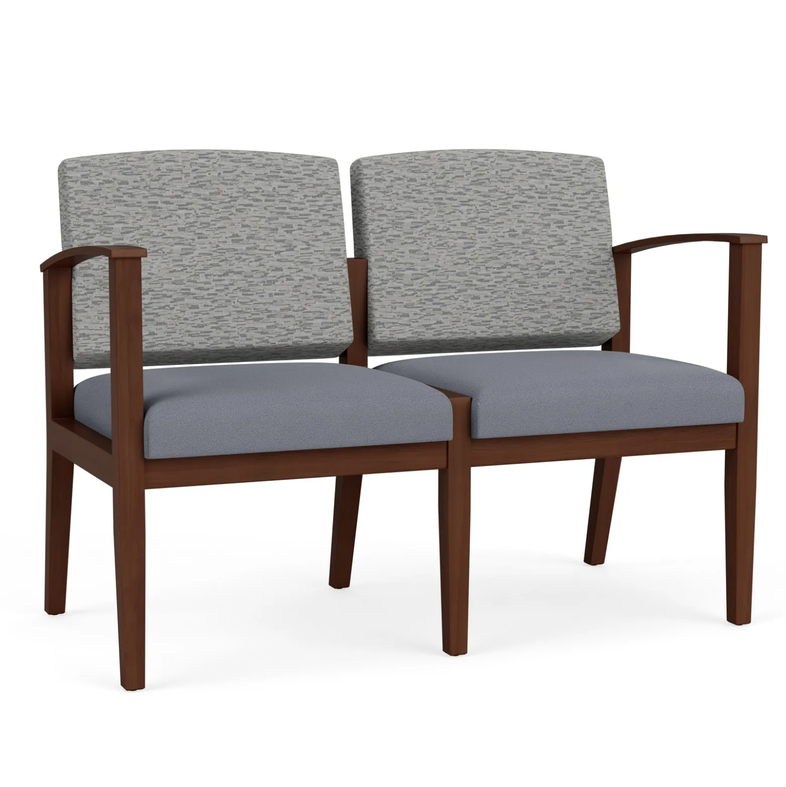 Mason Street Wood 2 Seat Sofa in Standard Upholstery