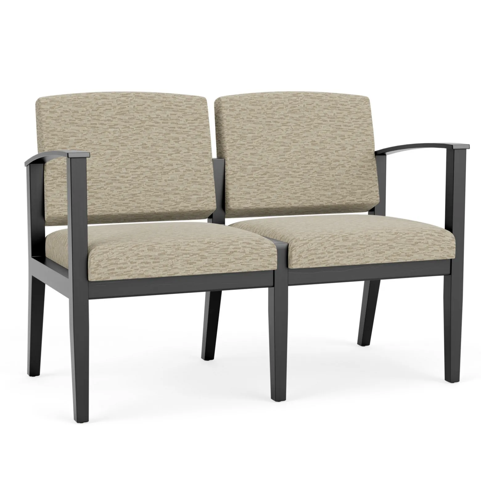 Mason Street Wood 2 Seat Sofa in Standard Upholstery