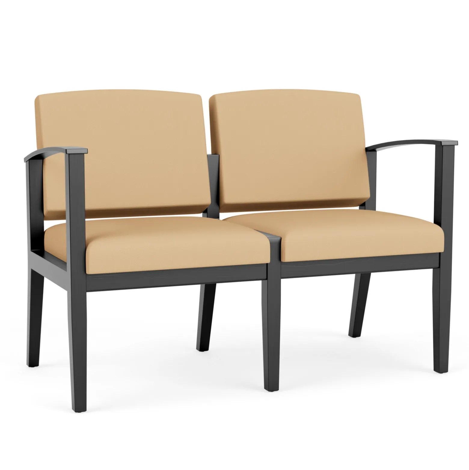 Mason Street Wood 2 Seat Sofa in Standard Upholstery