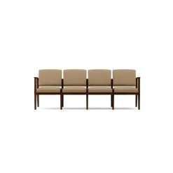 Mason Street Wood 4 Seat Sofa in Premium Upholstery