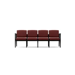 Mason Street Wood 4 Seat Sofa in Premium Upholstery