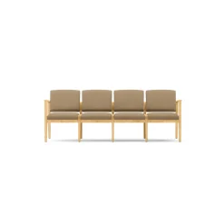 Mason Street Wood 4 Seat Sofa in Premium Upholstery