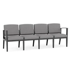 Mason Street Wood 4 Seat Sofa in Premium Upholstery