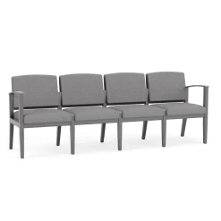 Mason Street Wood 4 Seat Sofa in Premium Upholstery