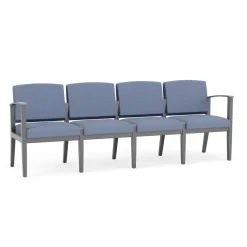 Mason Street Wood 4 Seat Sofa in Premium Upholstery