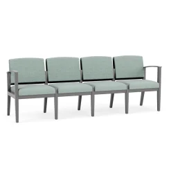 Mason Street Wood 4 Seat Sofa in Premium Upholstery