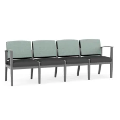 Mason Street Wood 4 Seat Sofa in Premium Upholstery