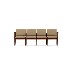Mason Street Wood 4 Seat Sofa in Premium Upholstery