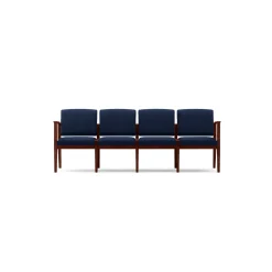 Mason Street Wood 4 Seat Sofa in Standard Upholstery