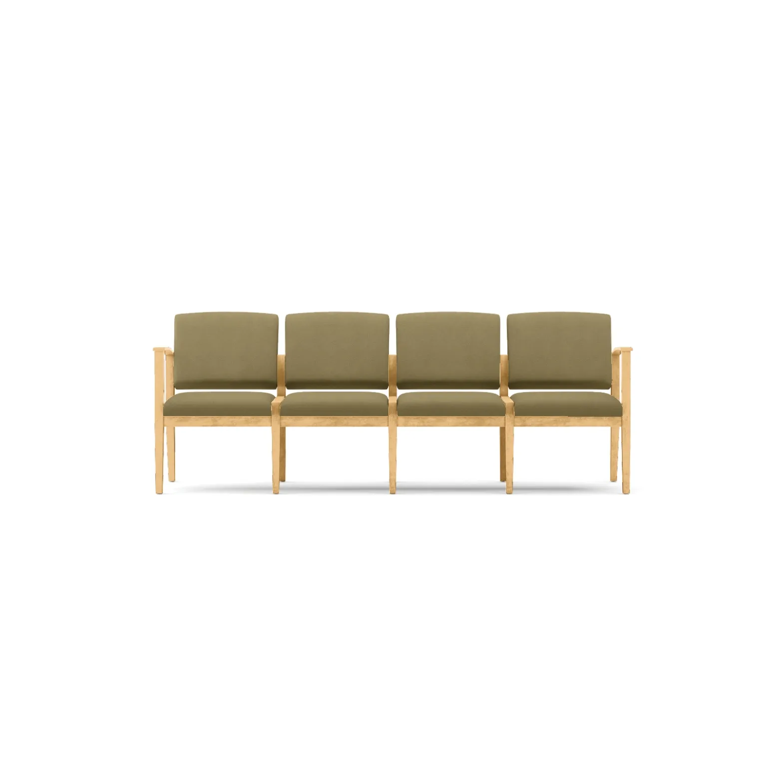 Mason Street Wood 4 Seat Sofa in Standard Upholstery