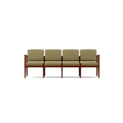Mason Street Wood 4 Seat Sofa in Standard Upholstery