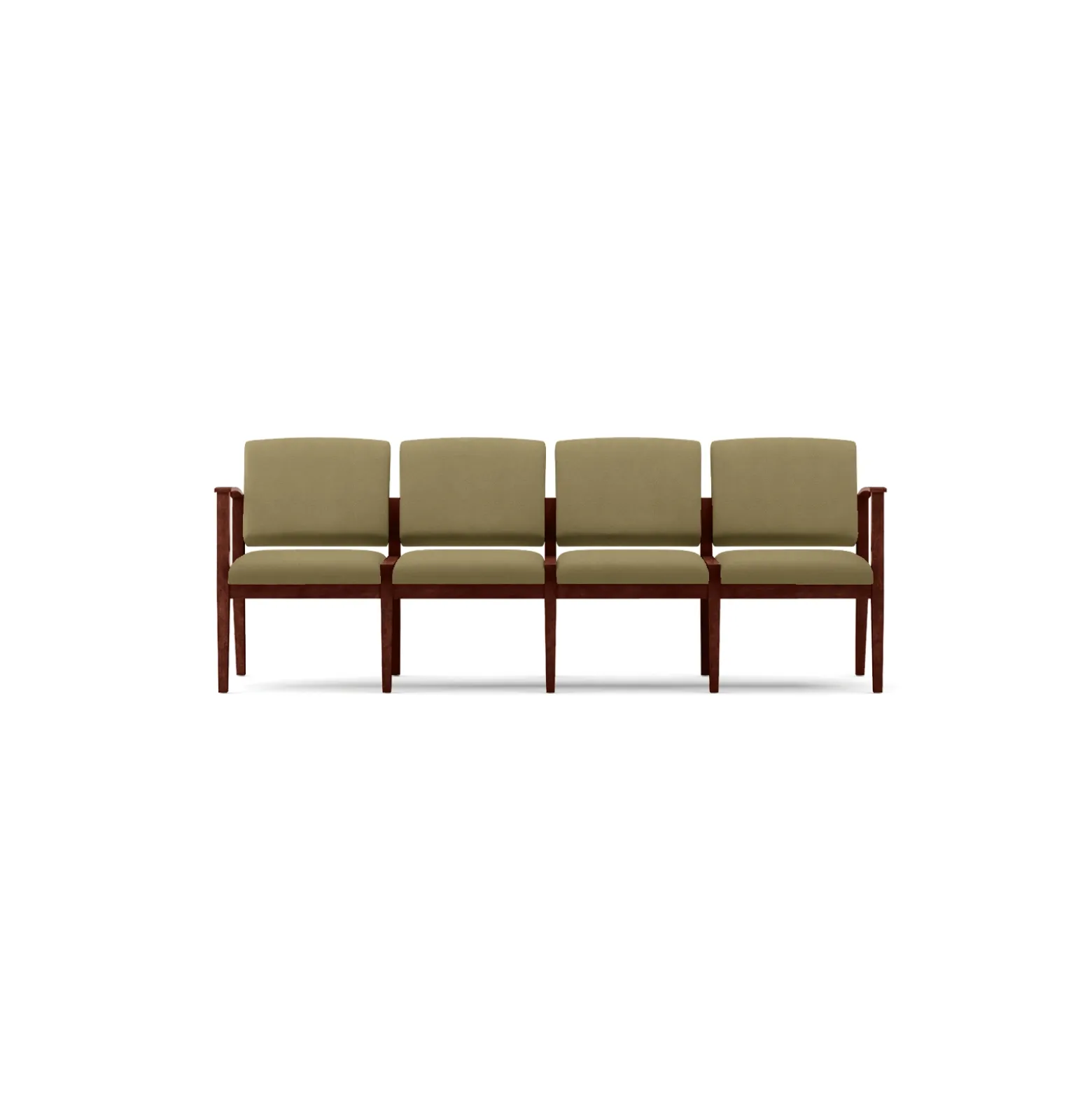 Mason Street Wood 4 Seat Sofa in Standard Upholstery