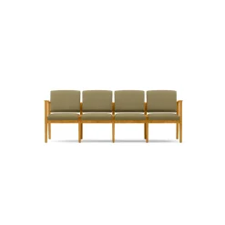 Mason Street Wood 4 Seat Sofa in Standard Upholstery