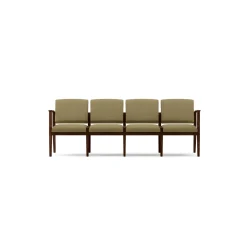 Mason Street Wood 4 Seat Sofa in Standard Upholstery