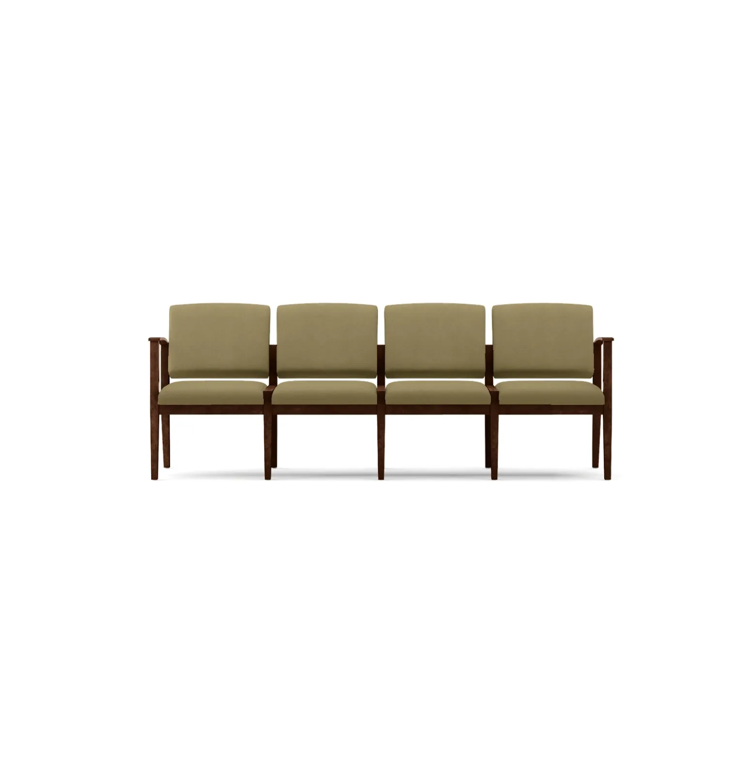 Mason Street Wood 4 Seat Sofa in Standard Upholstery