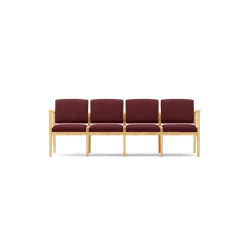 Mason Street Wood 4 Seat Sofa in Standard Upholstery
