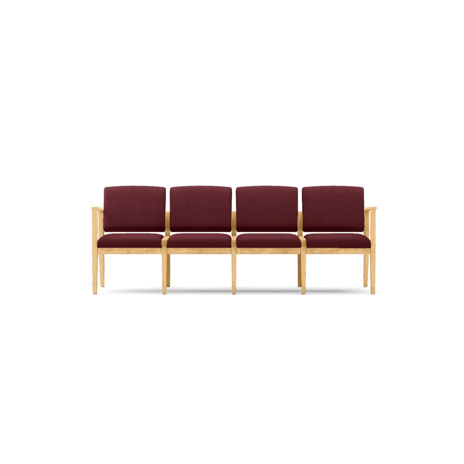 Mason Street Wood 4 Seat Sofa in Standard Upholstery