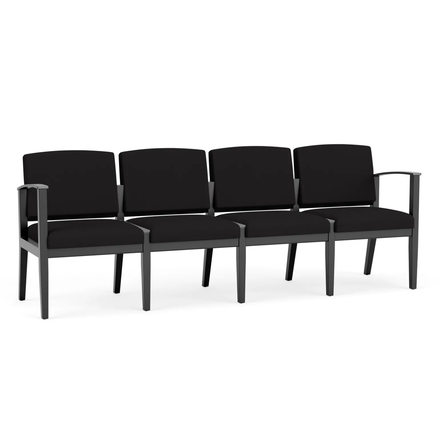 Mason Street Wood 4 Seat Sofa in Standard Upholstery