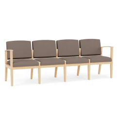 Mason Street Wood 4 Seat Sofa in Standard Upholstery