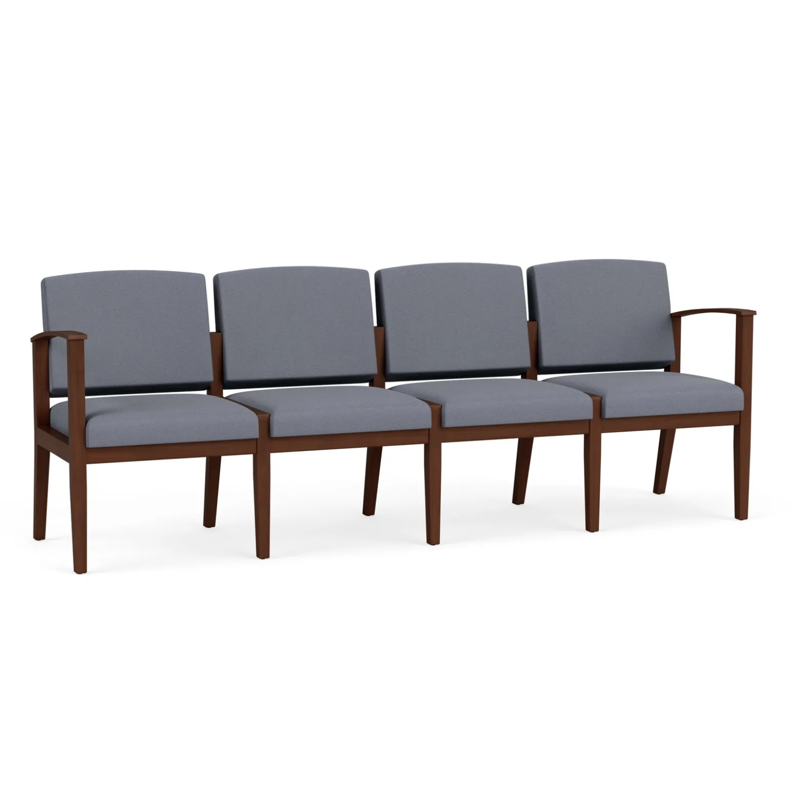 Mason Street Wood 4 Seat Sofa in Standard Upholstery