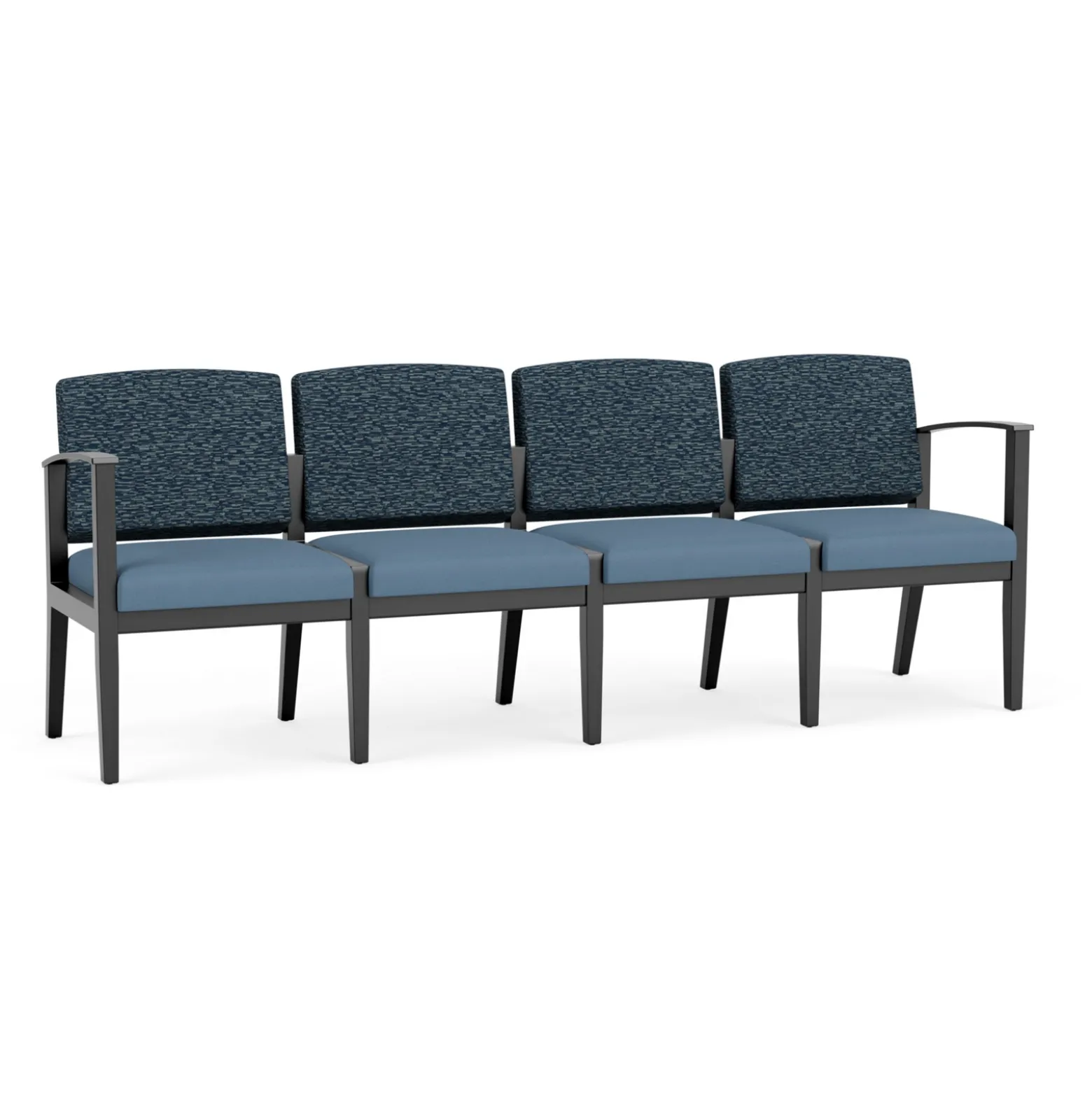 Mason Street Wood 4 Seat Sofa in Standard Upholstery