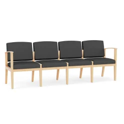 Mason Street Wood 4 Seat Sofa in Standard Upholstery