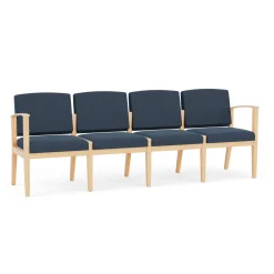 Mason Street Wood 4 Seat Sofa in Standard Upholstery