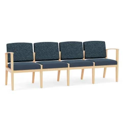 Mason Street Wood 4 Seat Sofa in Standard Upholstery