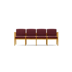 Mason Street Wood 4 Seat Sofa in Standard Upholstery