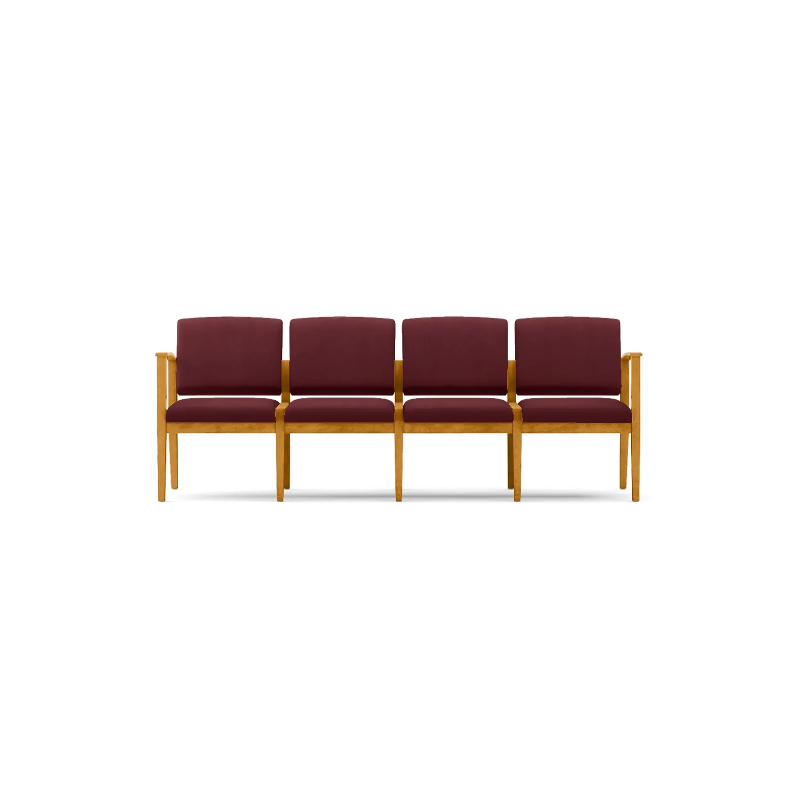 Mason Street Wood 4 Seat Sofa in Standard Upholstery