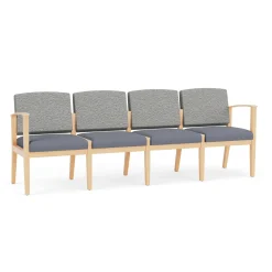 Mason Street Wood 4 Seat Sofa in Standard Upholstery