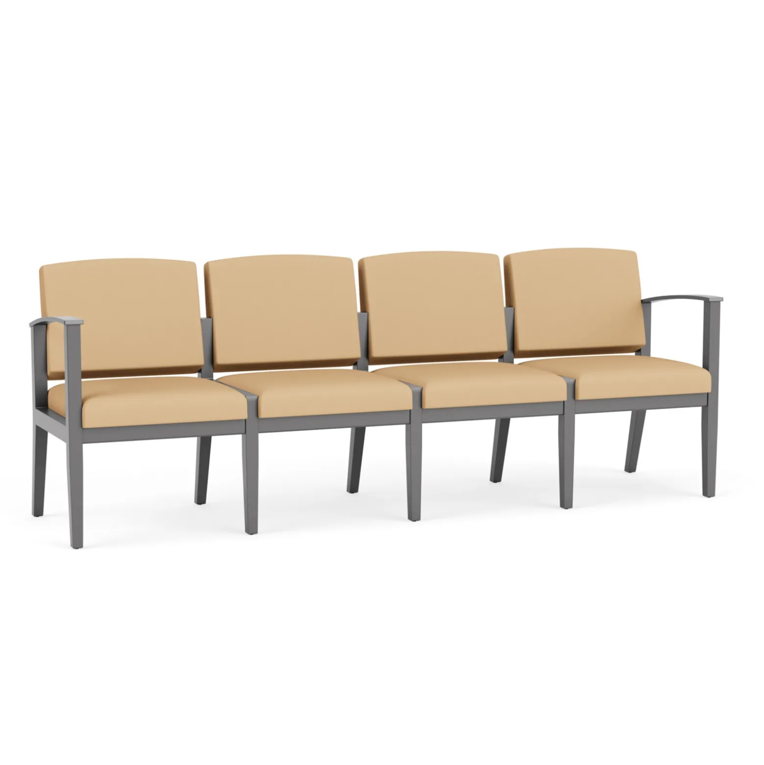 Mason Street Wood 4 Seat Sofa in Standard Upholstery