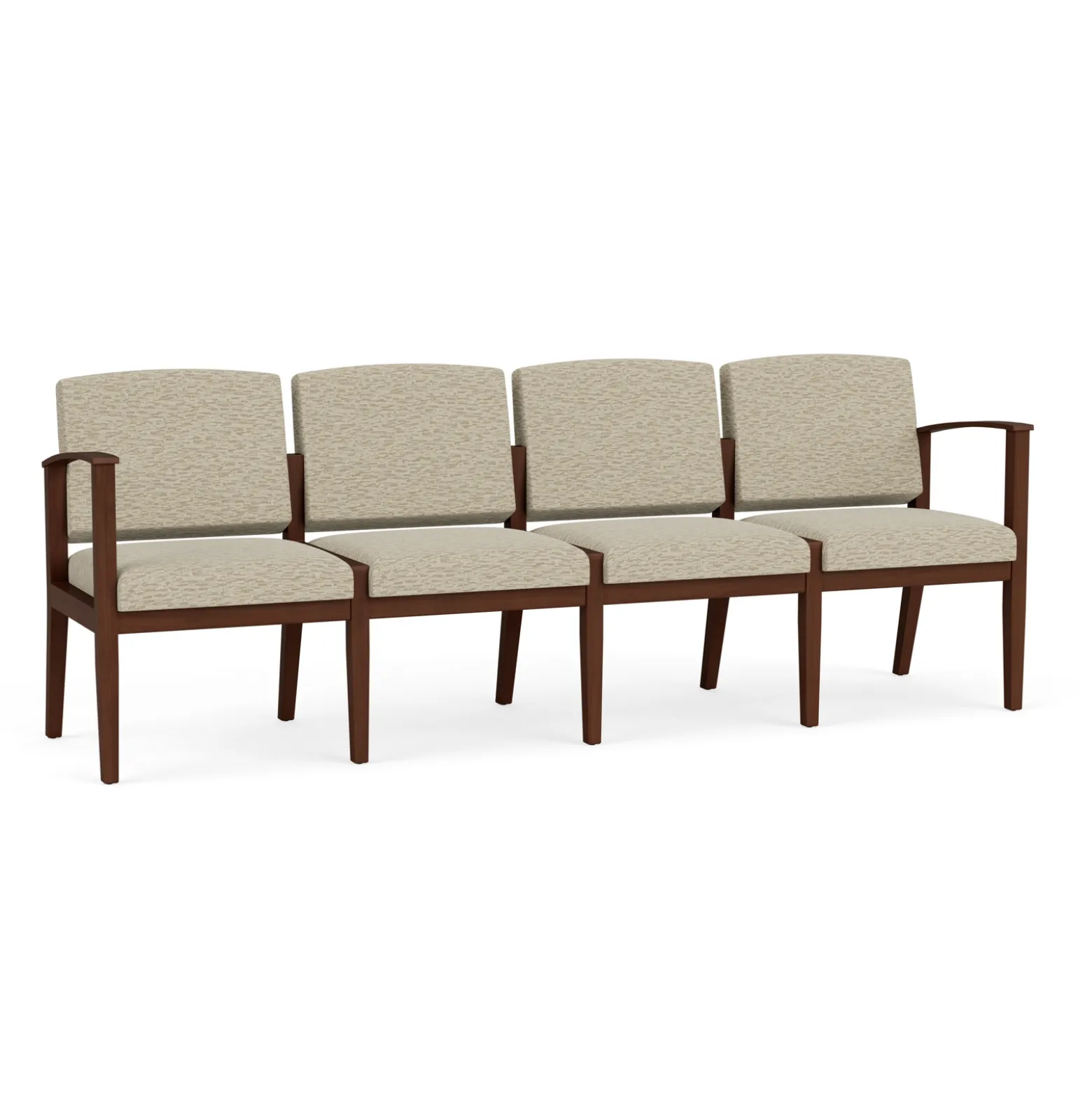 Mason Street Wood 4 Seat Sofa in Standard Upholstery