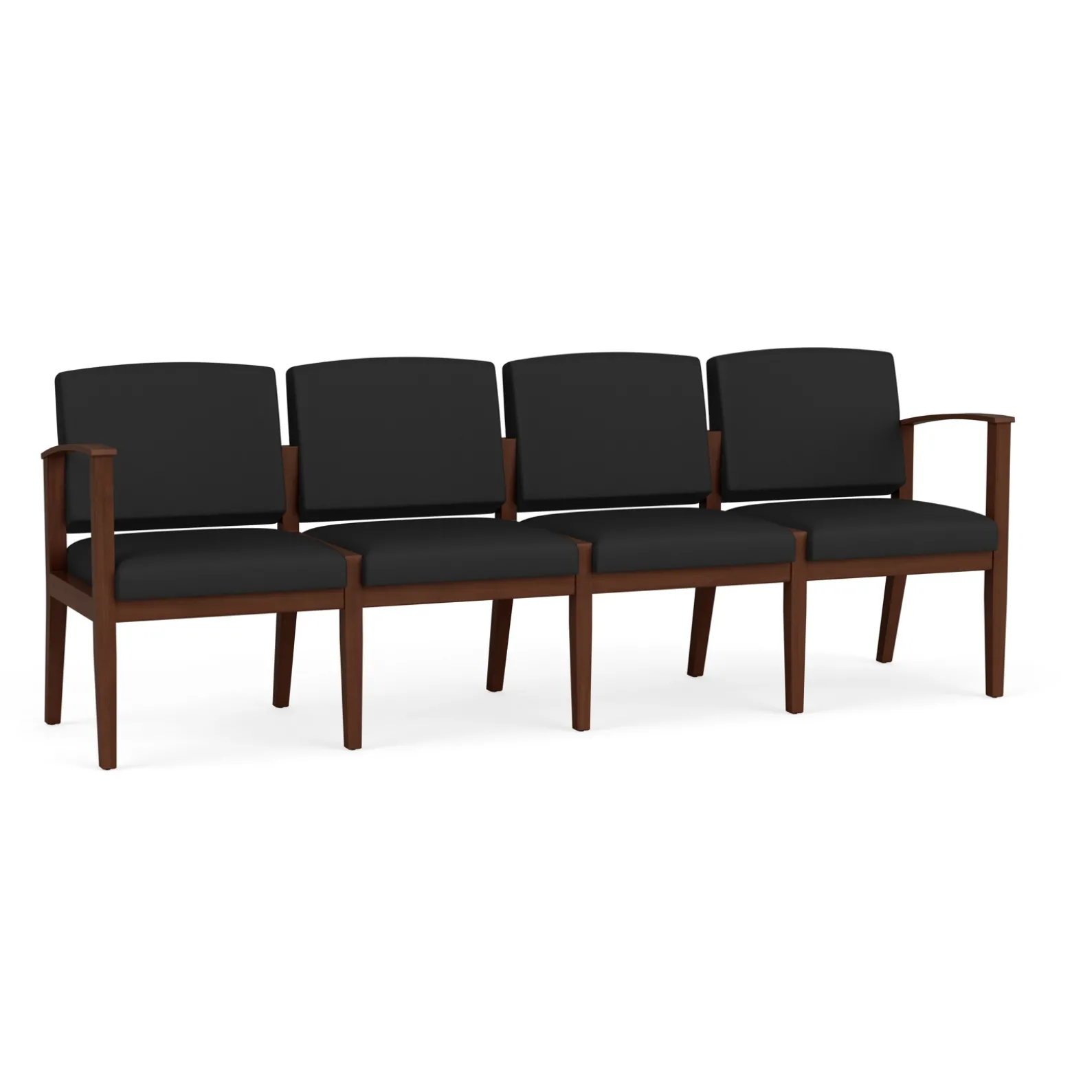 Mason Street Wood 4 Seat Sofa in Standard Upholstery